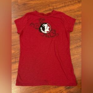 FSU Seminoles women’s cut t-shirt. NWOT. Cut tags to wash (stored) Sz sm vintage